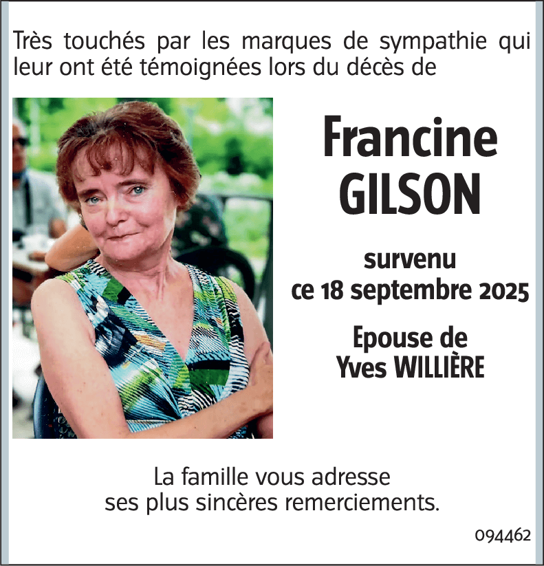 Francine Gilson