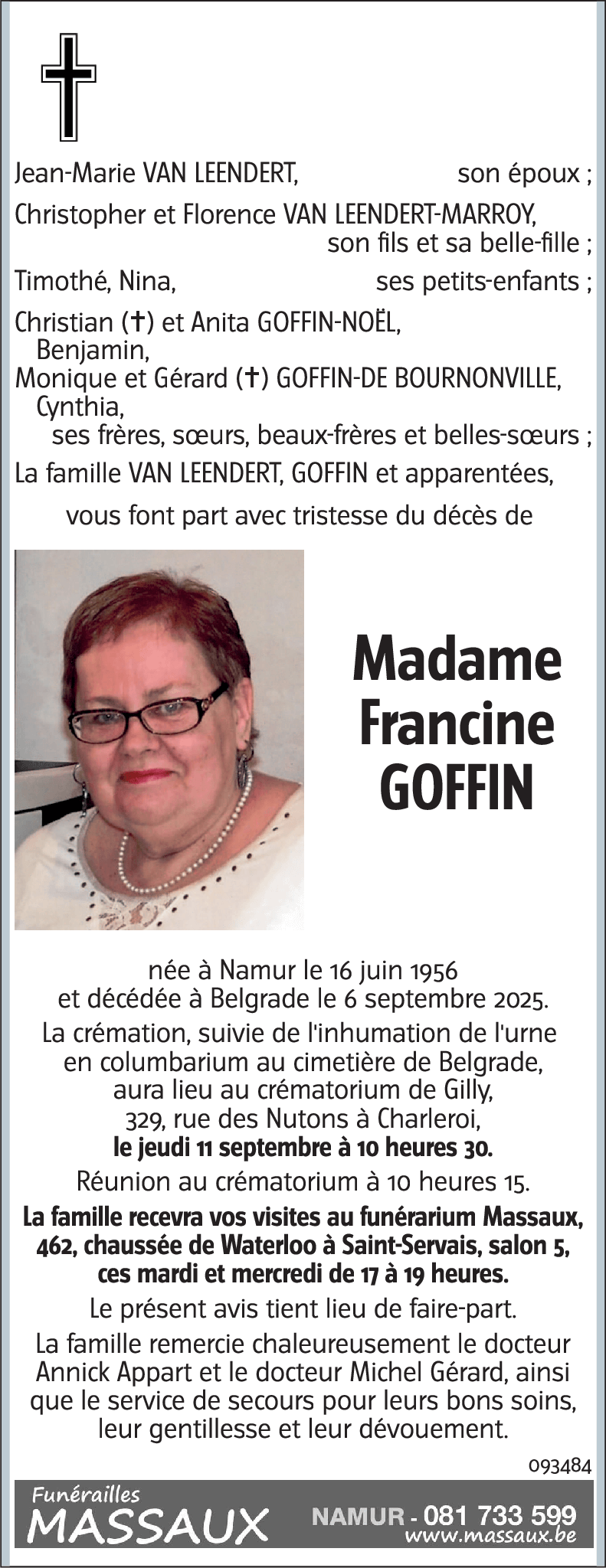 Francine GOFFIN