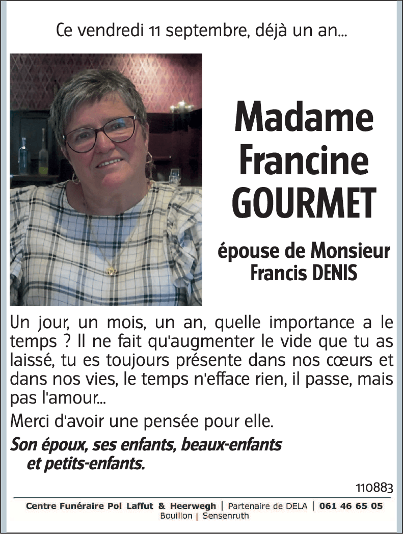 Francine GOURMET