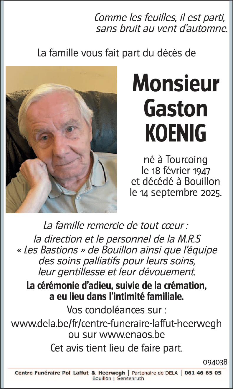 Gaston KOENIG