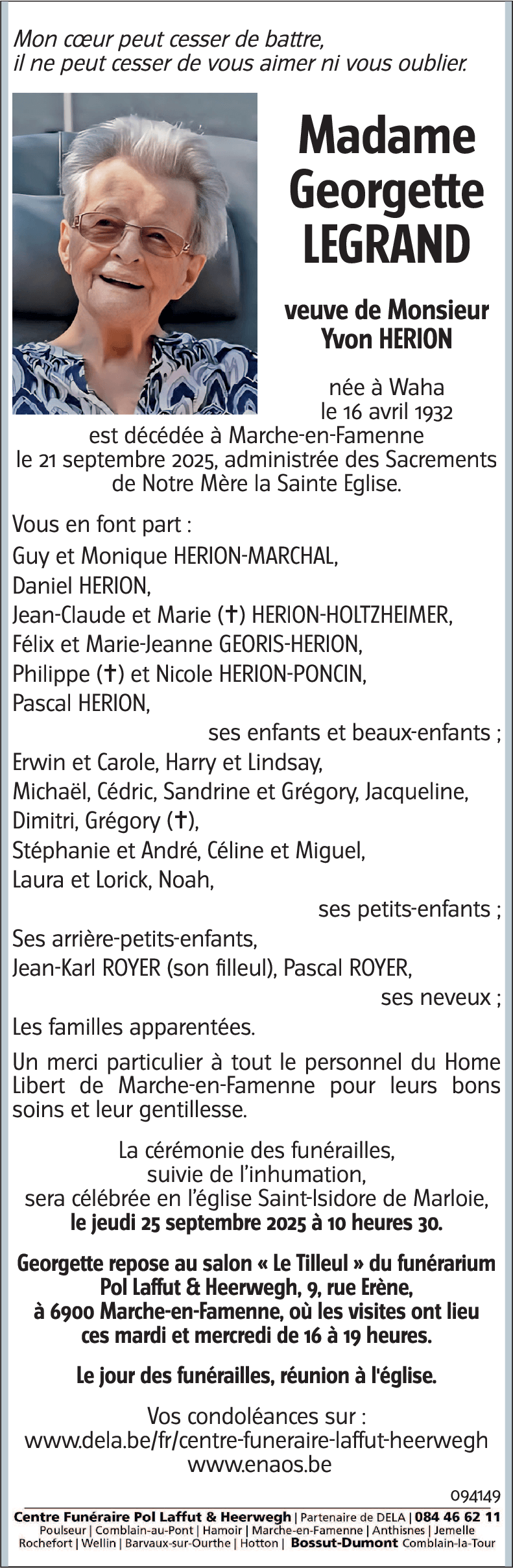 Georgette LEGRAND