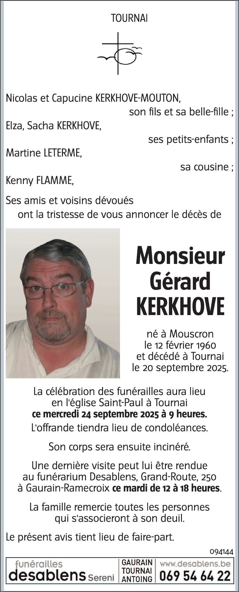 Gérard Kerkhove