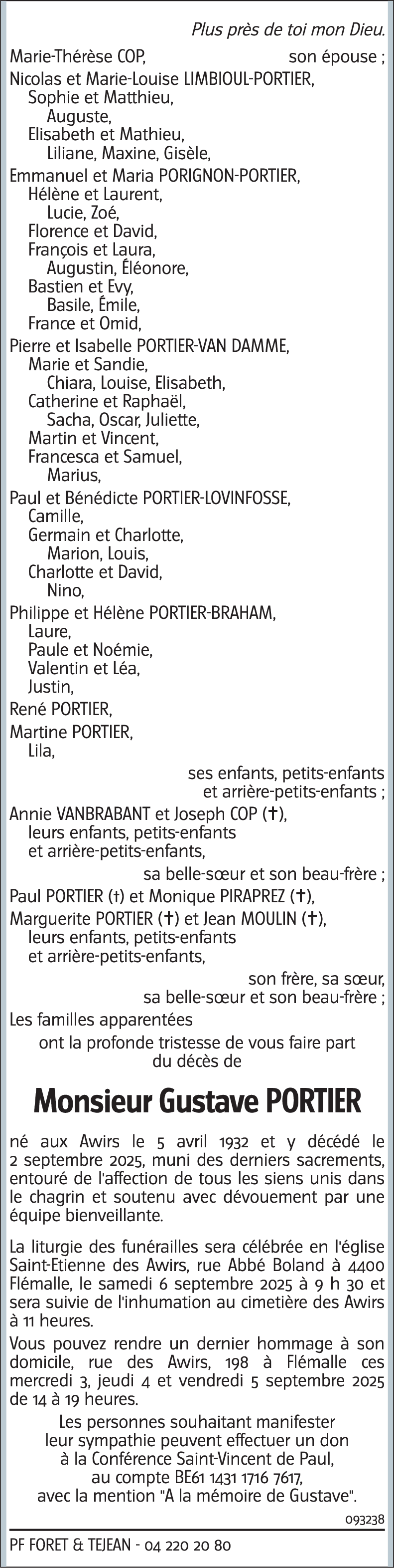 Gustave PORTIER