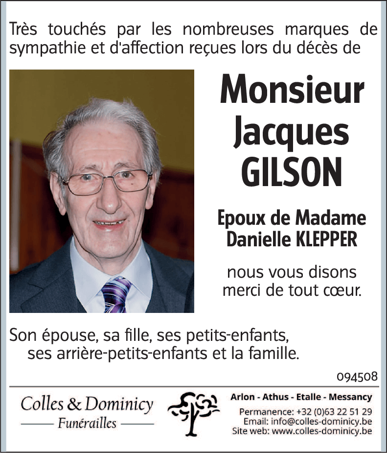 Jacques GILSON