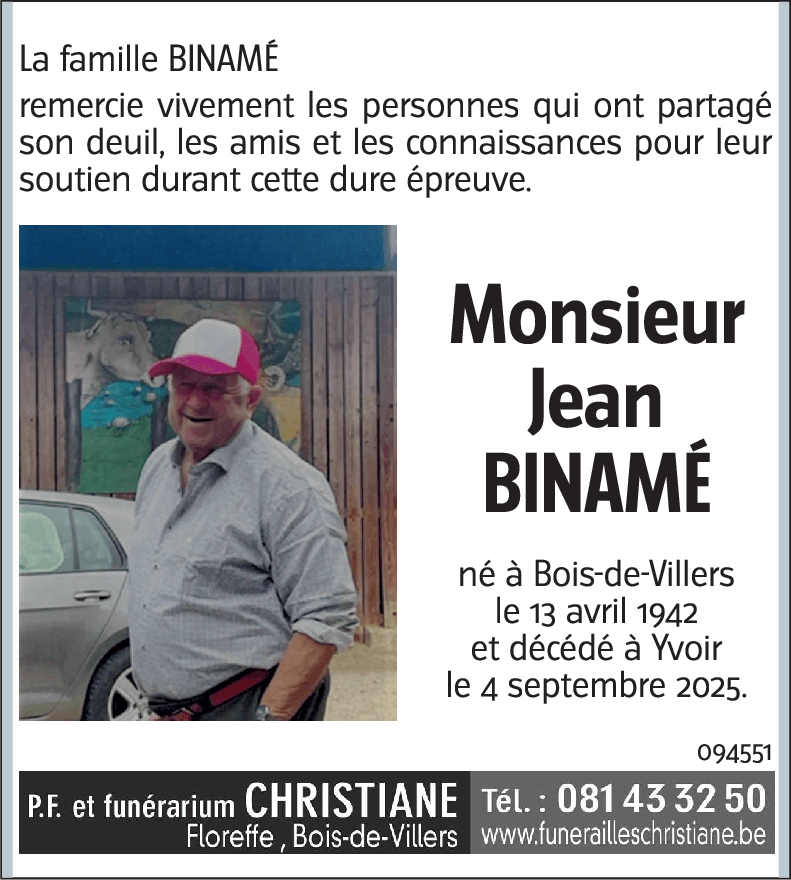 Jean BINAME