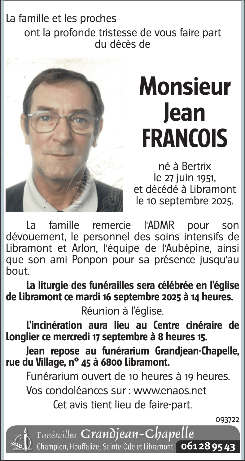 Jean FRANCOIS