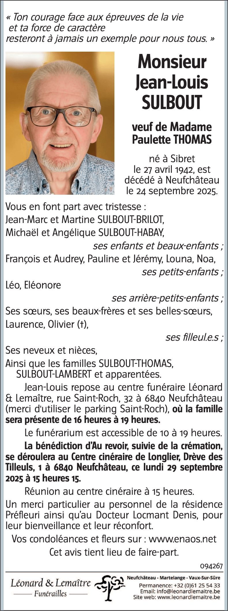 Jean-Louis SULBOUT