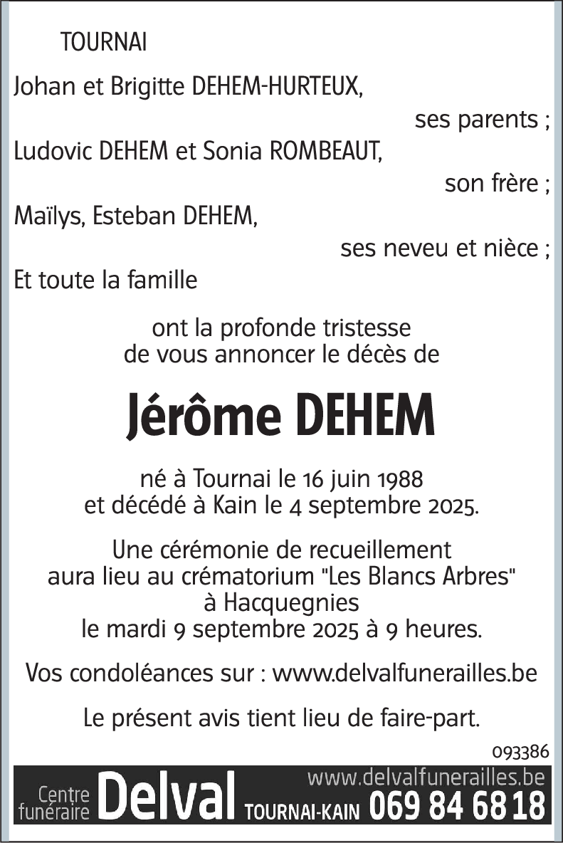 Jérôme DEHEM