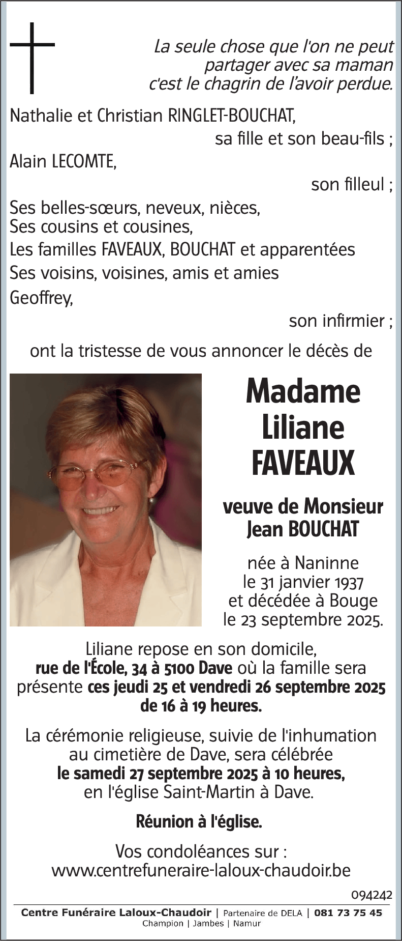 Liliane FAVEAUX