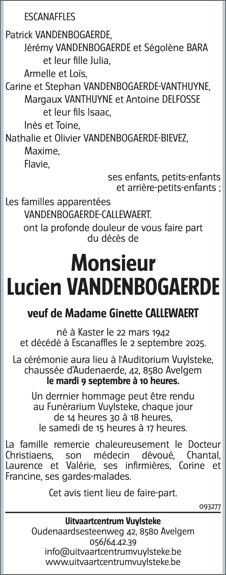 Lucien Vandenbogaerde