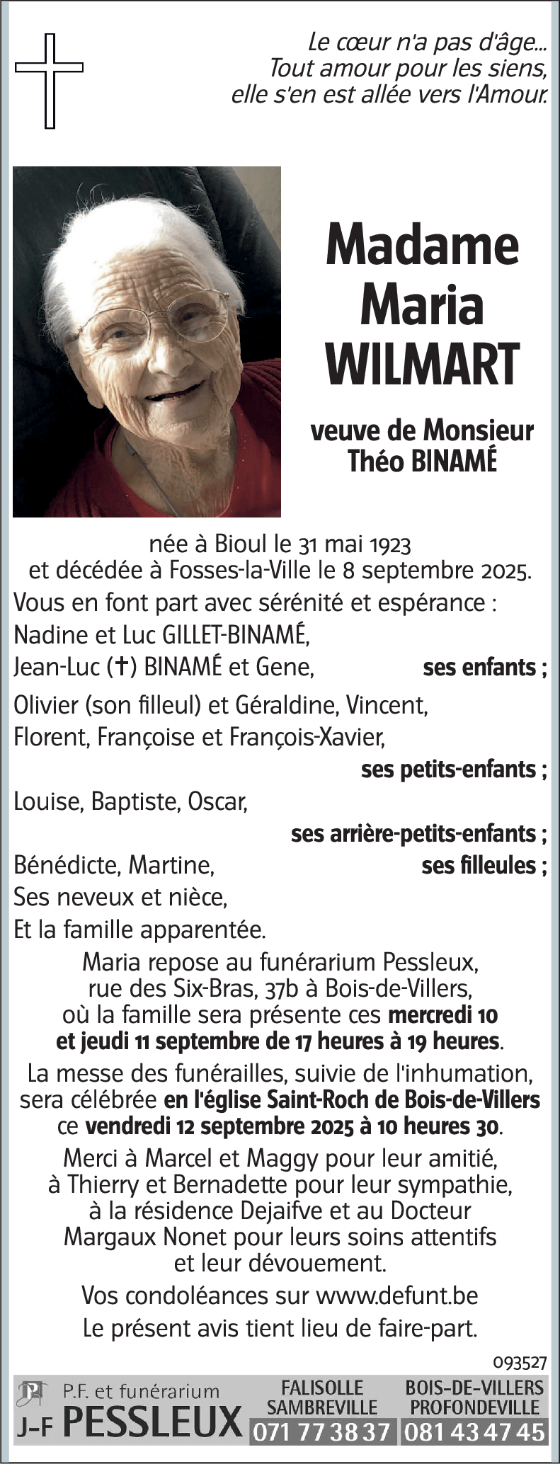 Maria WILMART