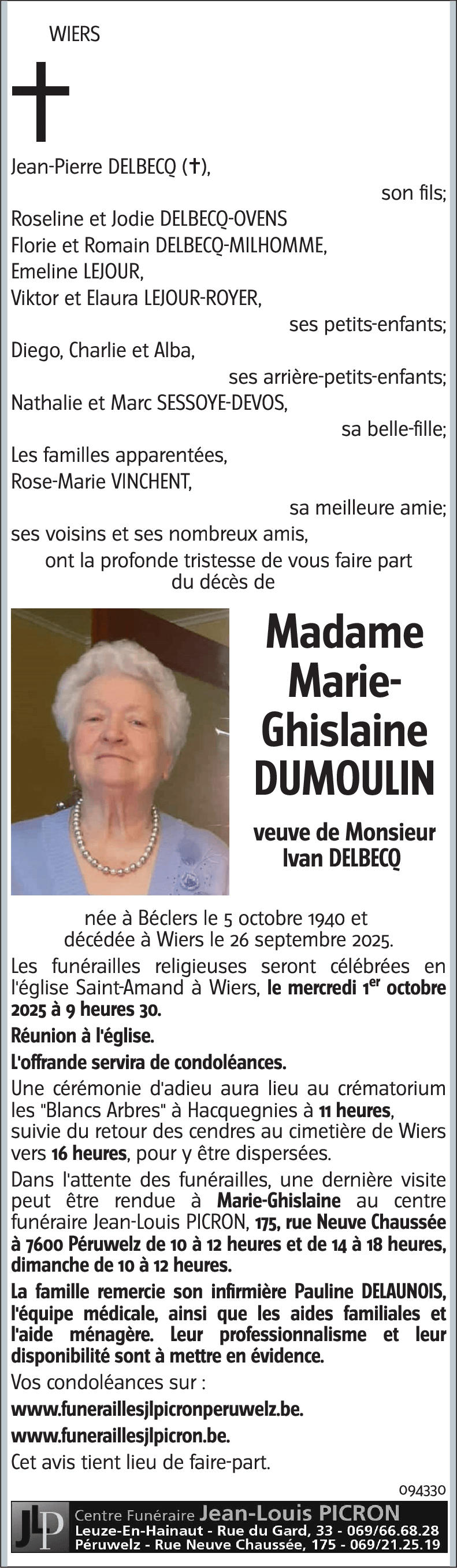Marie-Ghislaine DUMOULIN