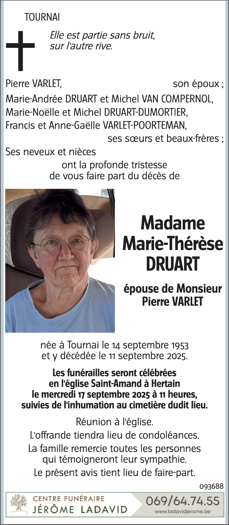 Marie-Thérèse DRUART