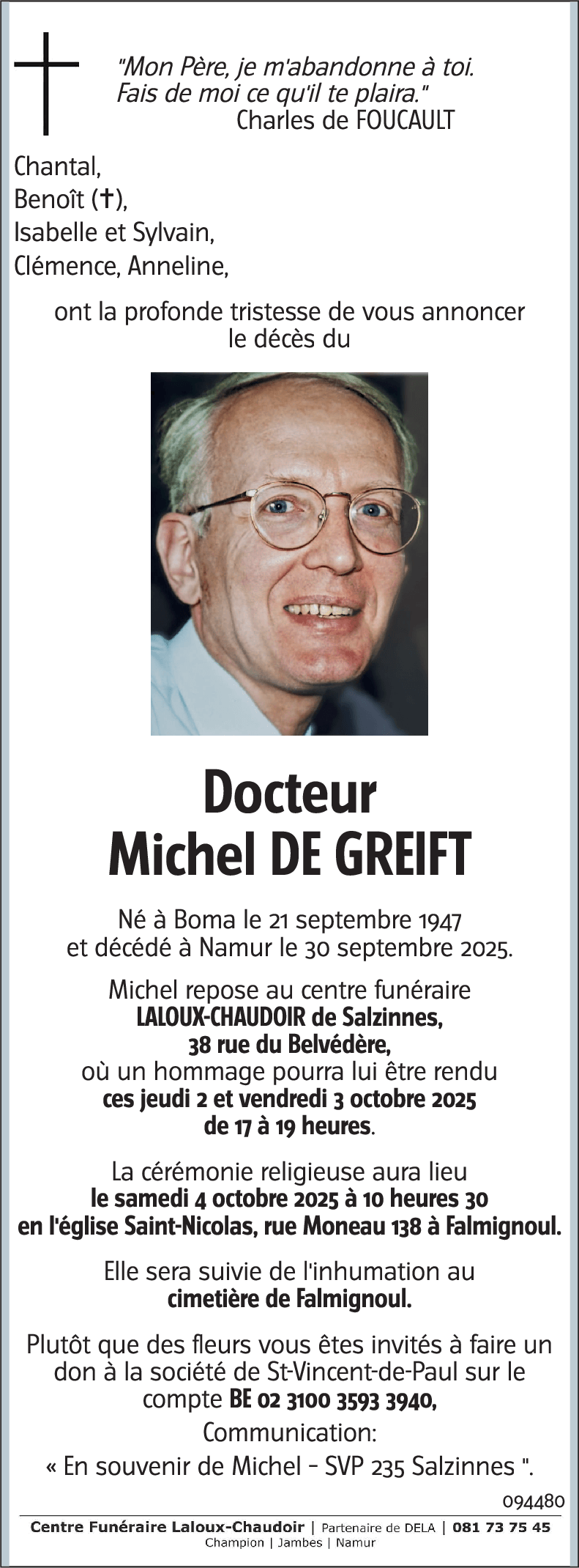 Michel DE GREIFT