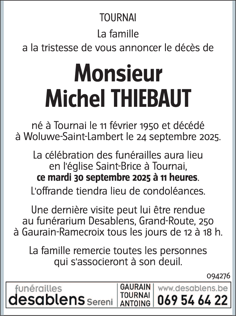 Michel THIÉBAUT