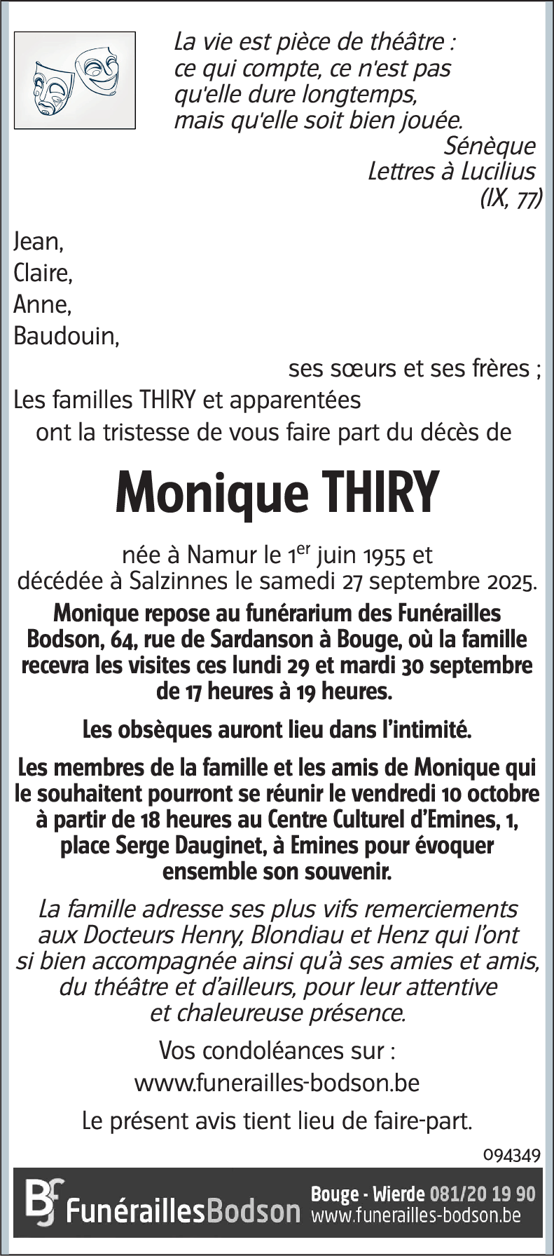 Monique THIRY