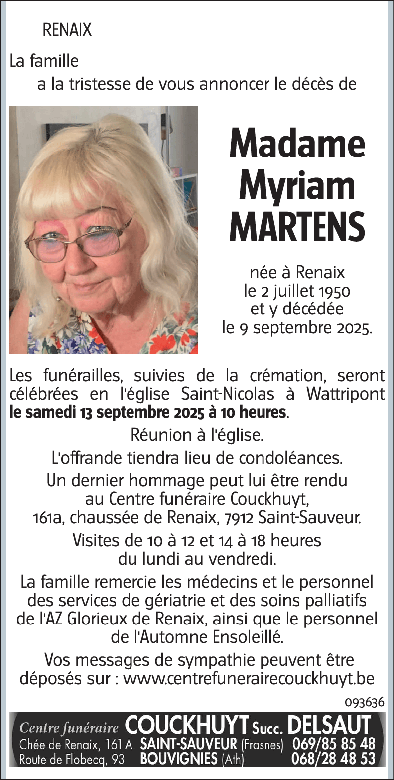 Myriam MARTENS