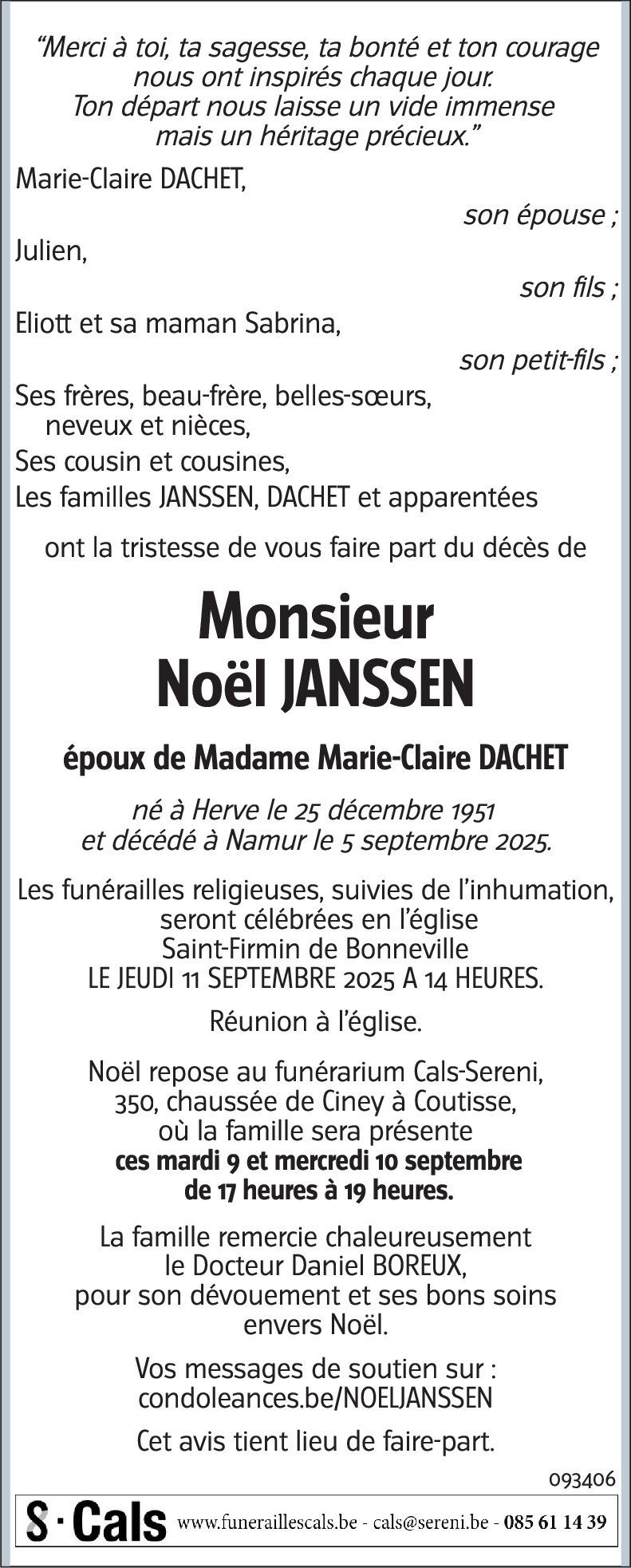 Noël JANSSEN