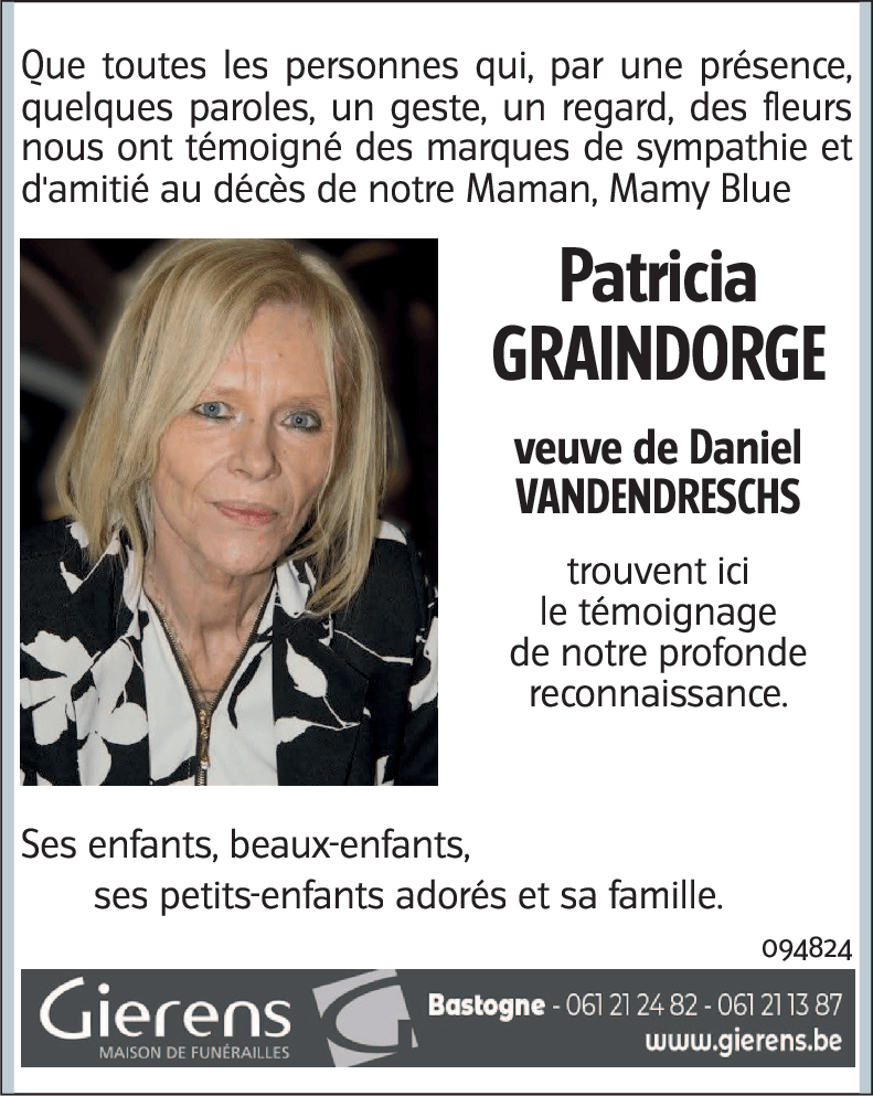 Patricia GRAINDORGE