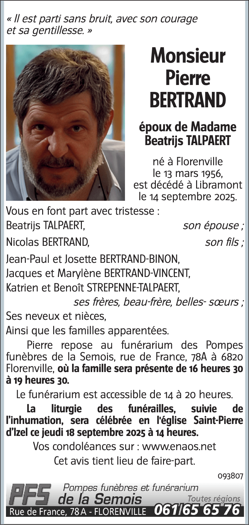 Pierre BERTRAND