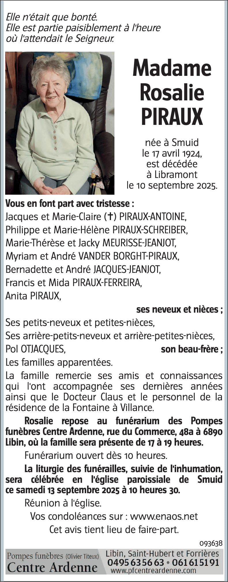 Rosalie PIRAUX