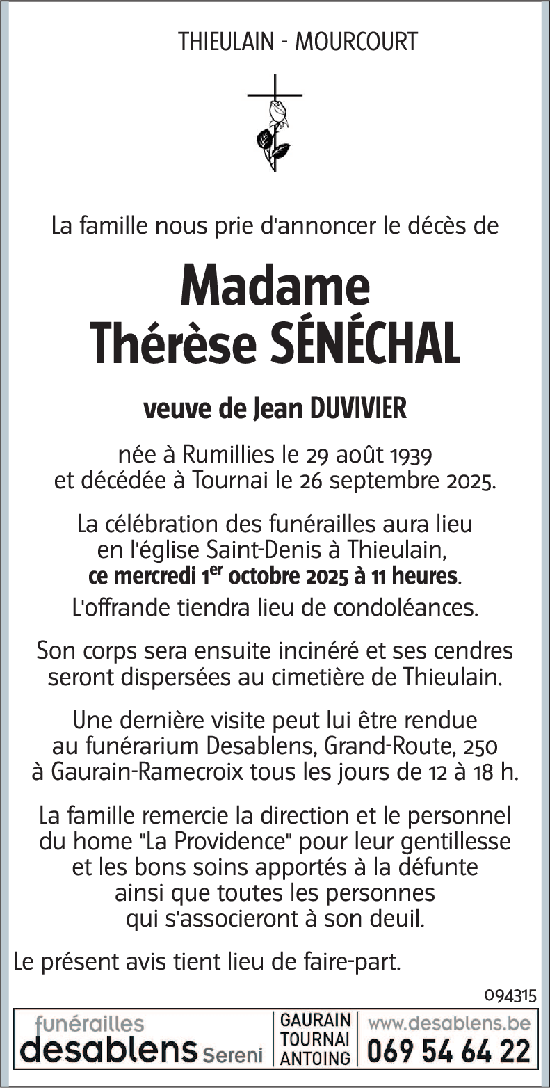Thérèse SÉNÉCHAL