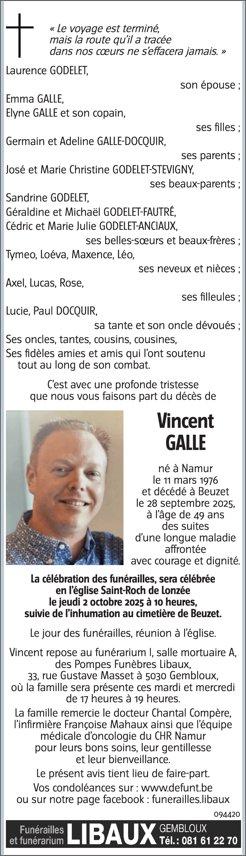 Vincent GALLE