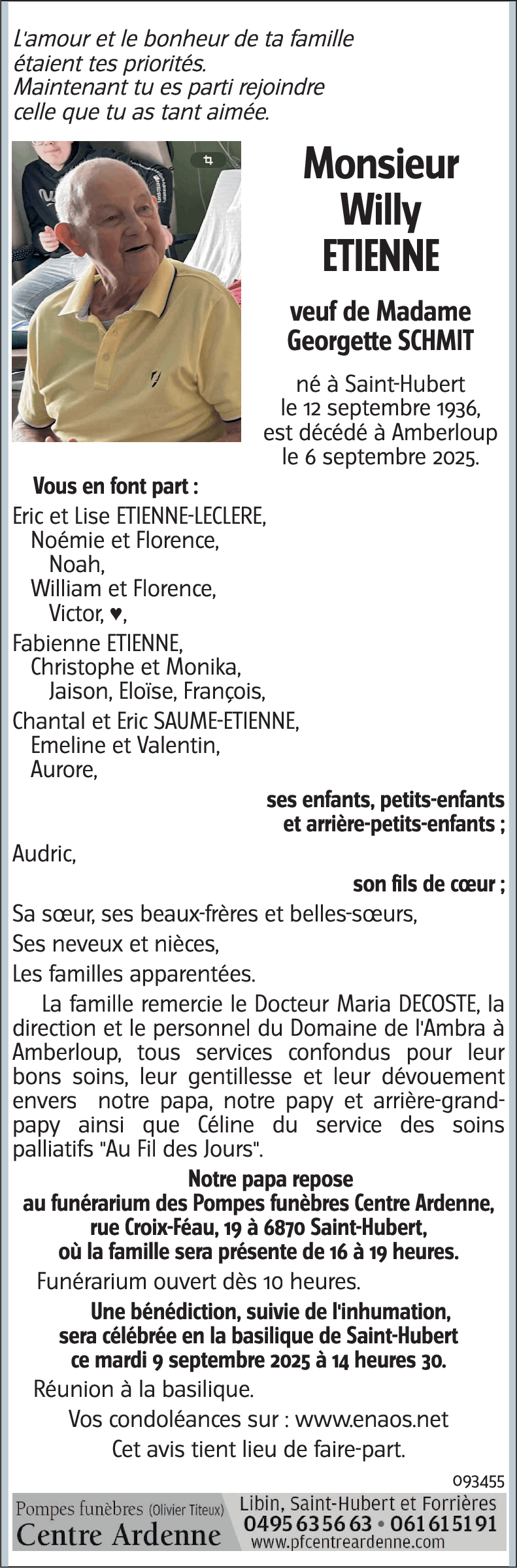 Willy ETIENNE