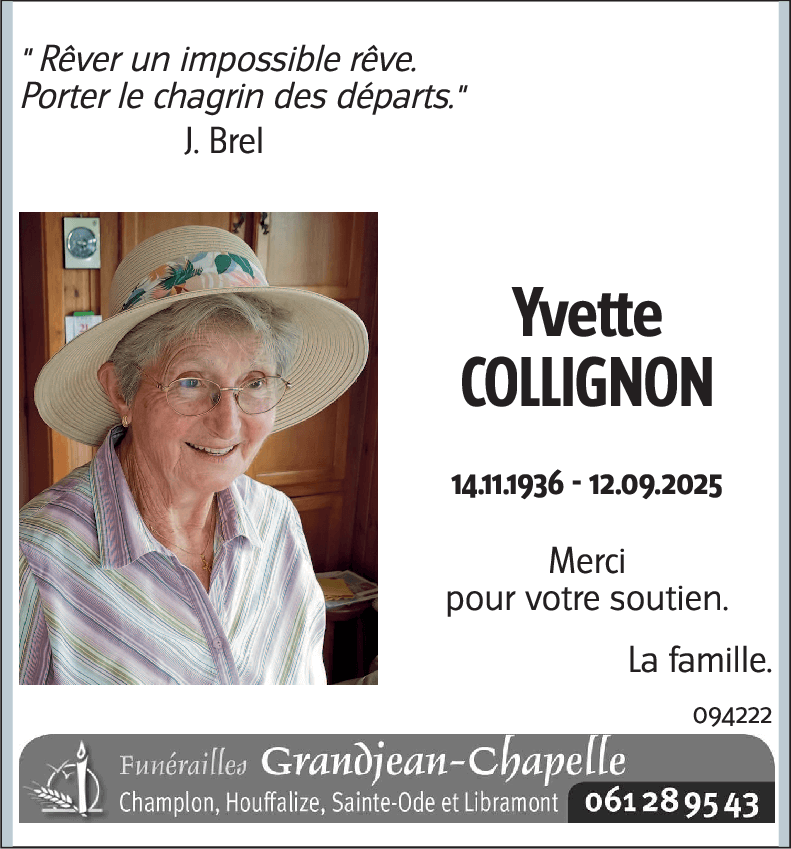 Yvette COLLIGNON