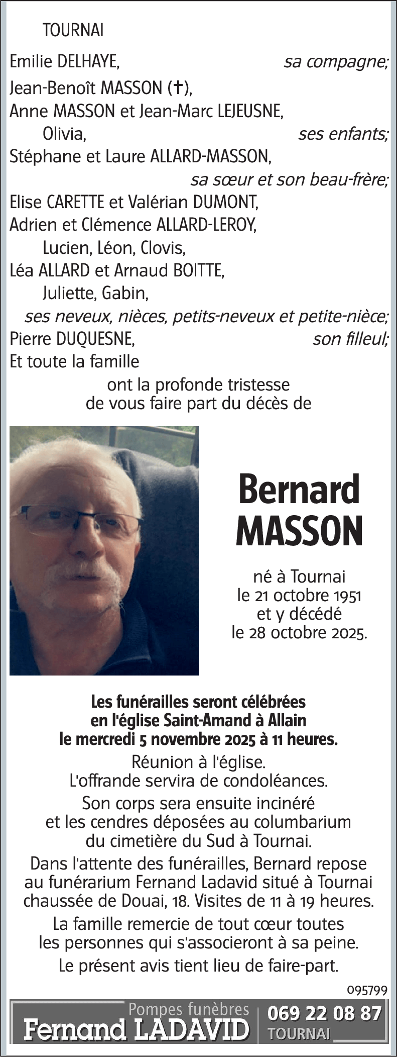 Bernard MASSON