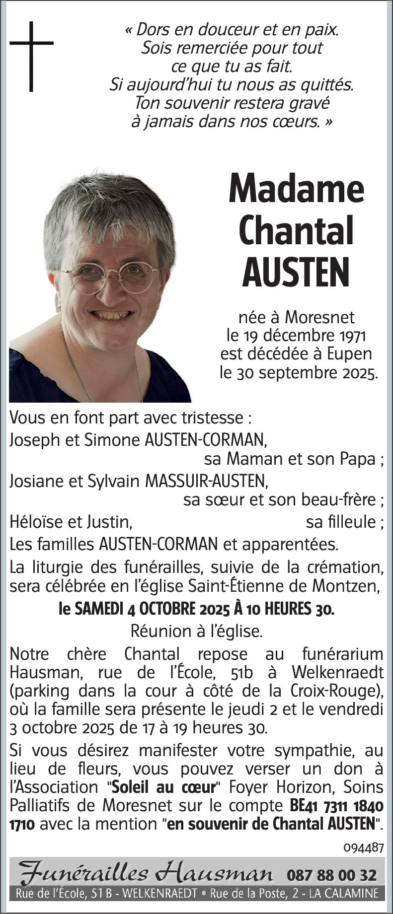 Chantal AUSTEN