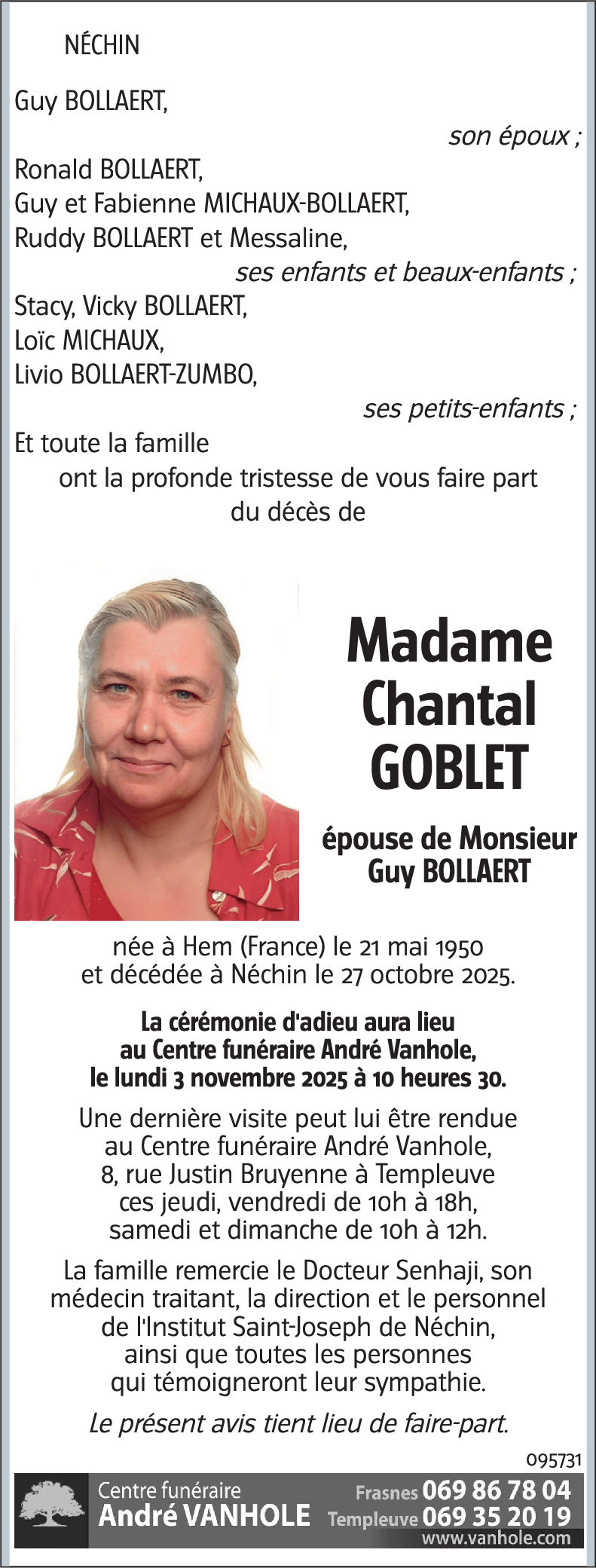 Chantal GOBLET