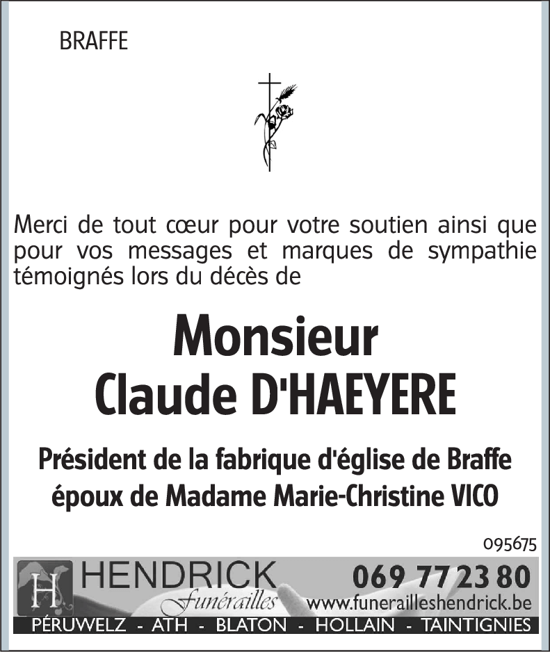 Claude D'HAEYERE