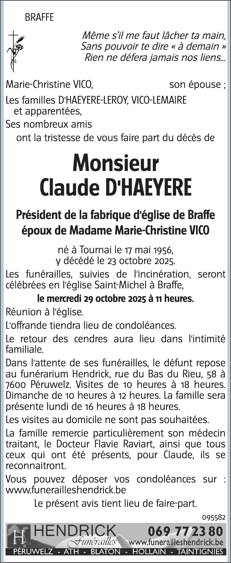 Claude D'HAEYERE