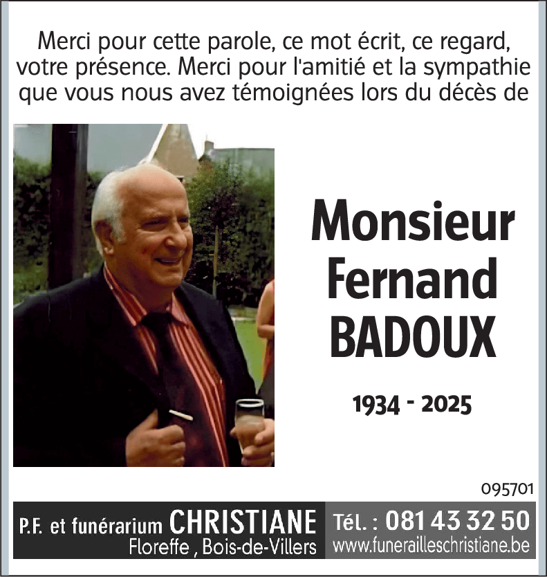 Fernand BADOUX