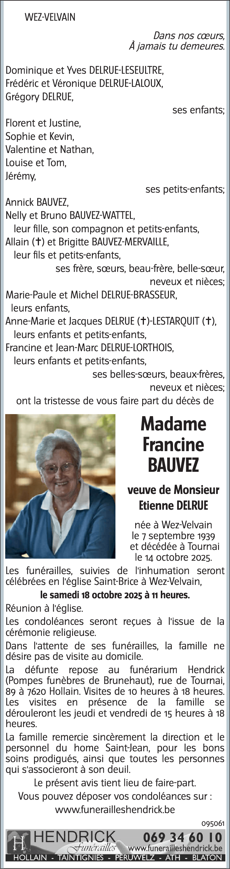Francine BAUVEZ