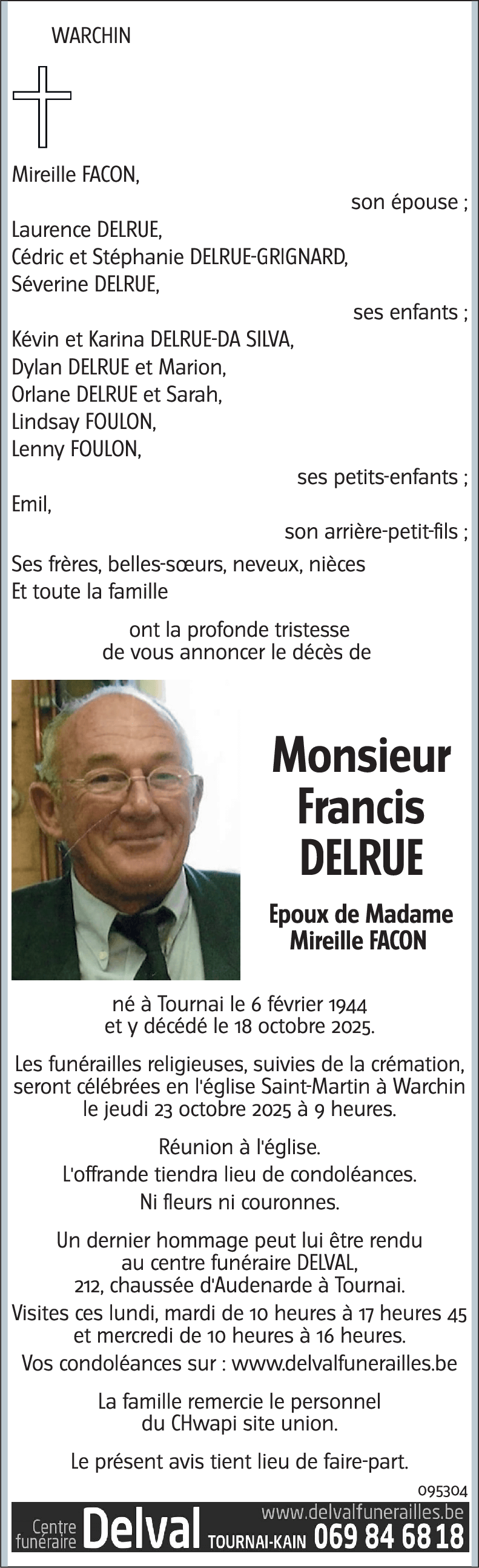 Francis DELRUE