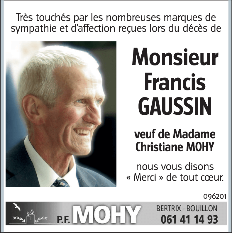 Francis GAUSSIN