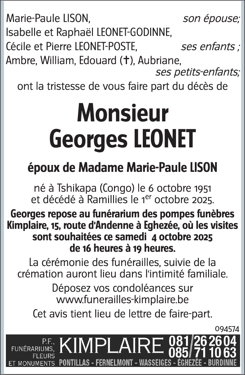 Georges LEONET