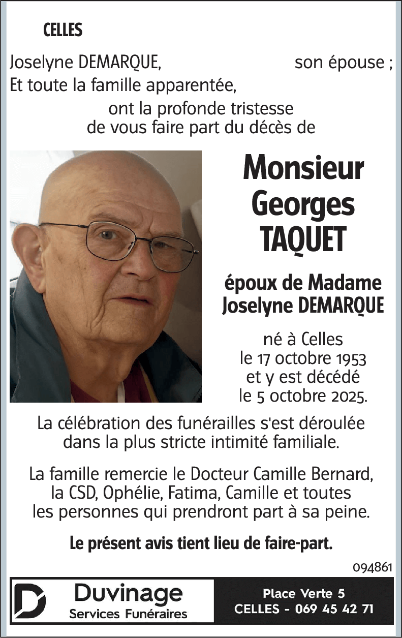Georges TAQUET