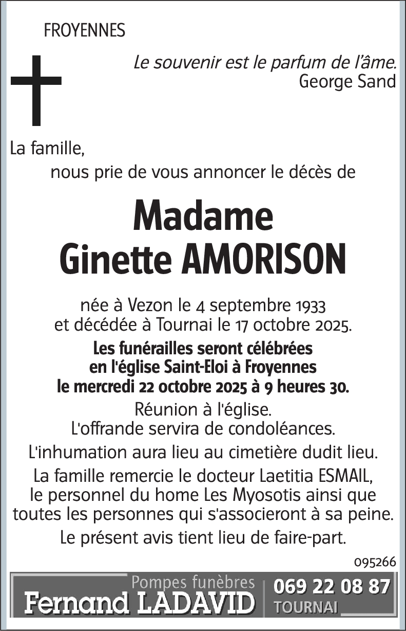 Ginette AMORISON