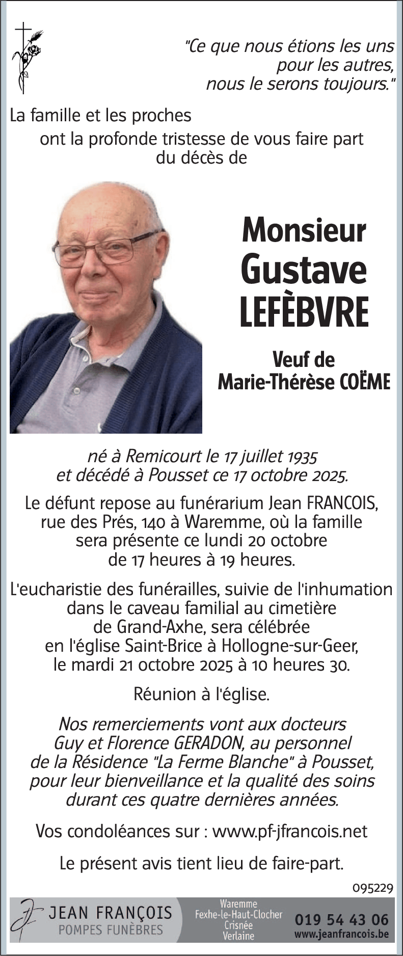 Gustave LEFÈBVRE