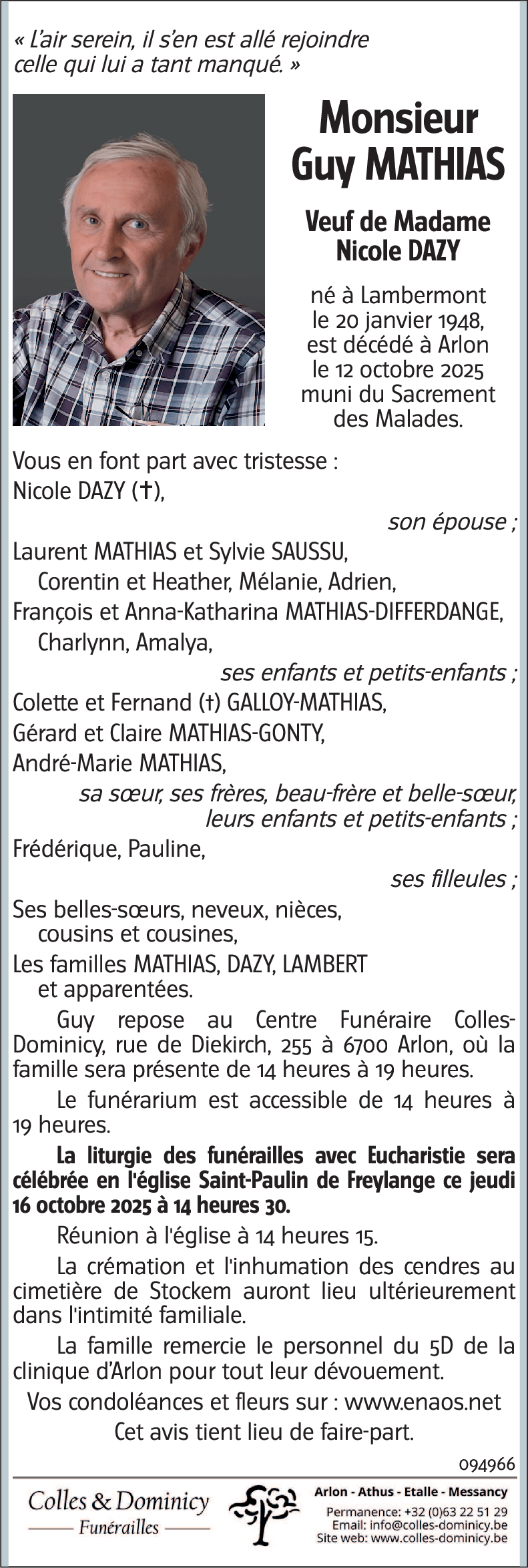 Guy MATHIAS