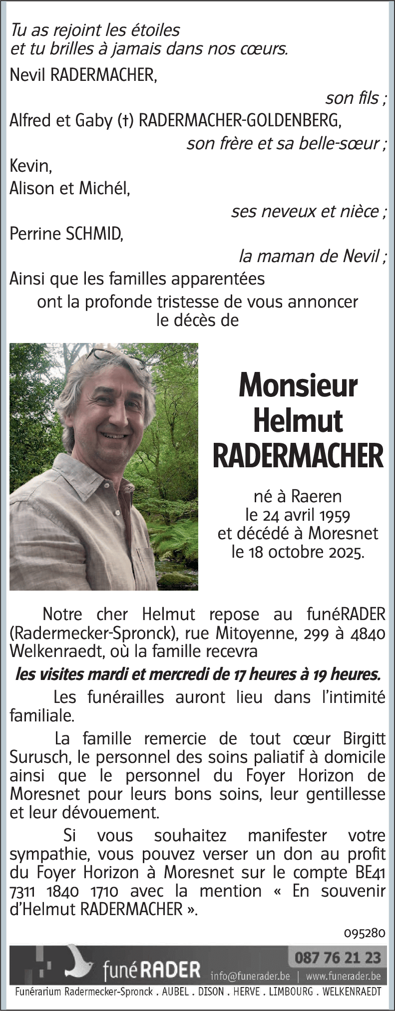 Helmut RADERMACHER