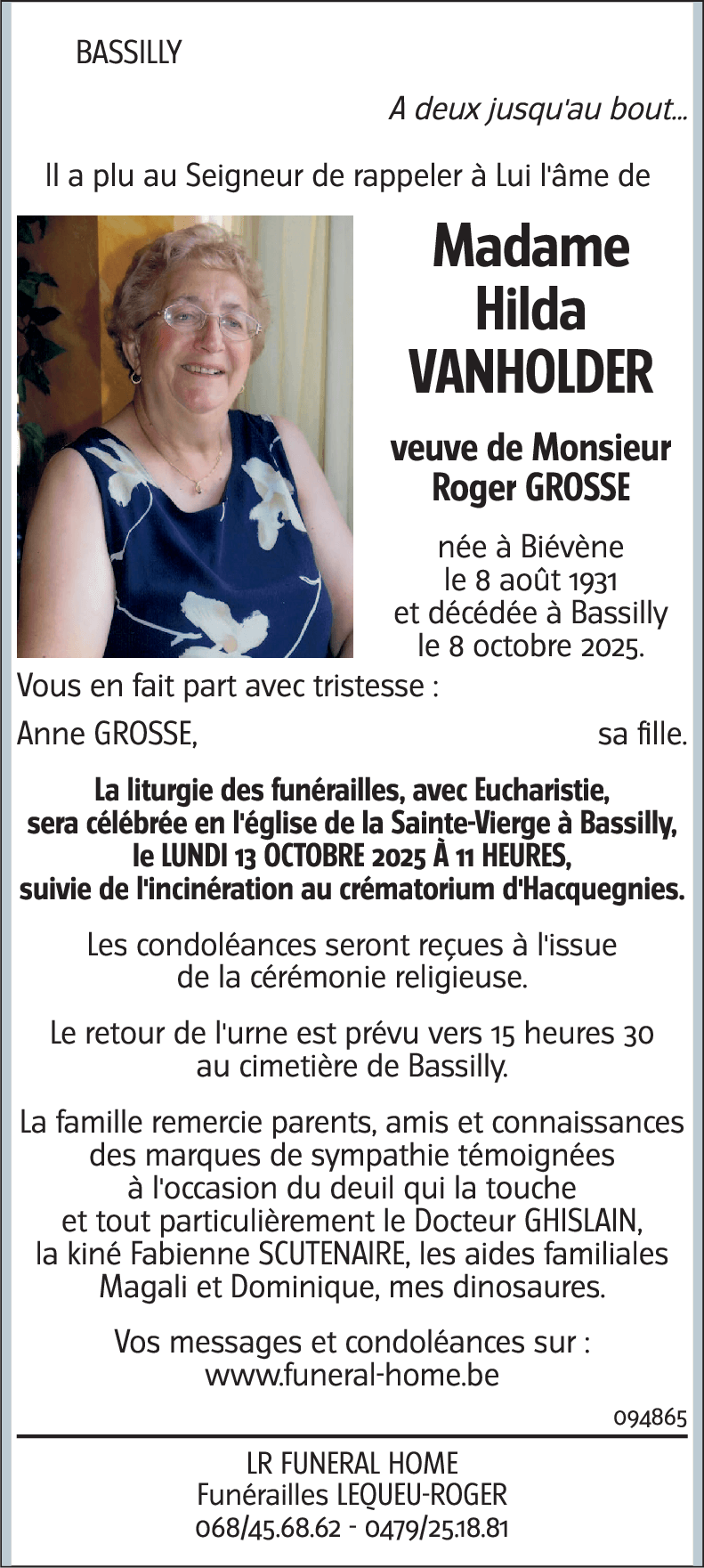 Hilda VANHOLDER