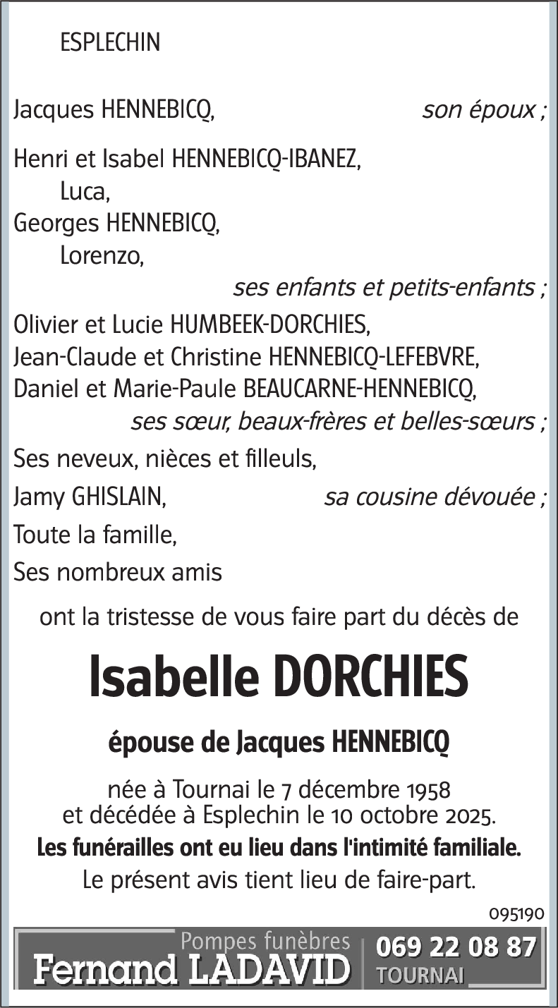 Isabelle DORCHIES