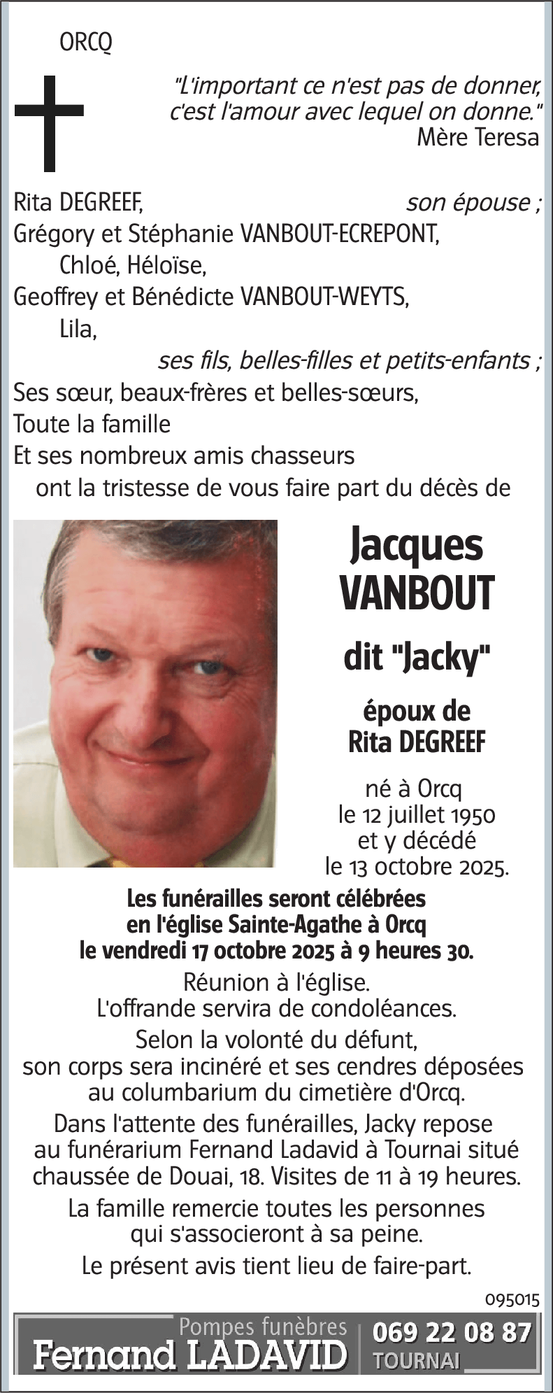 Jacques VANBOUT