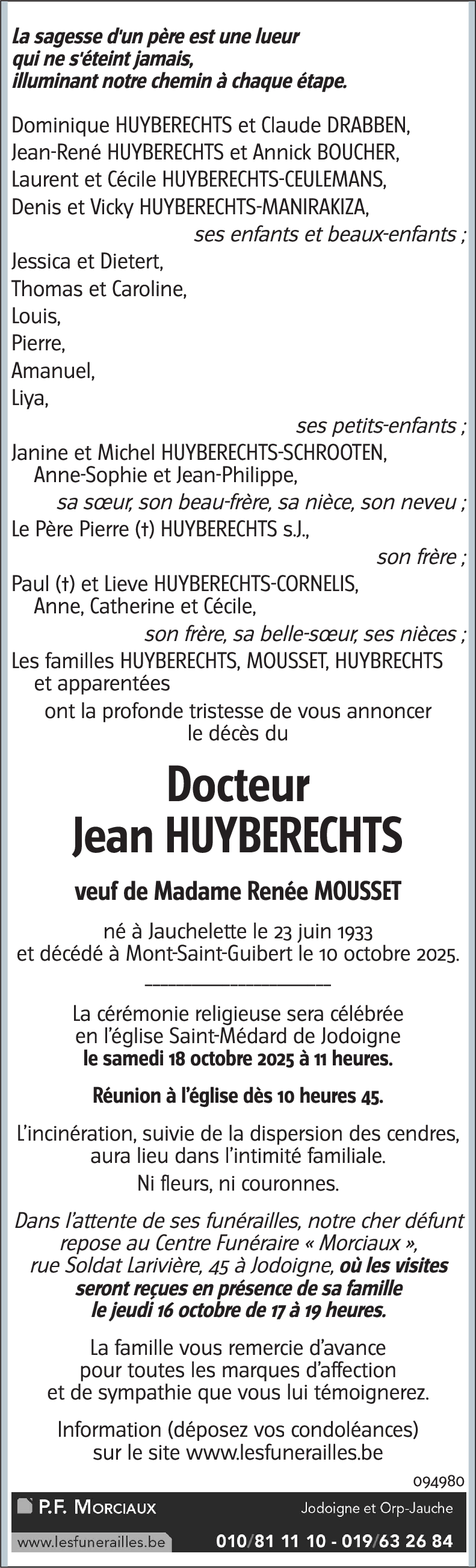 Jean HUYBERECHTS