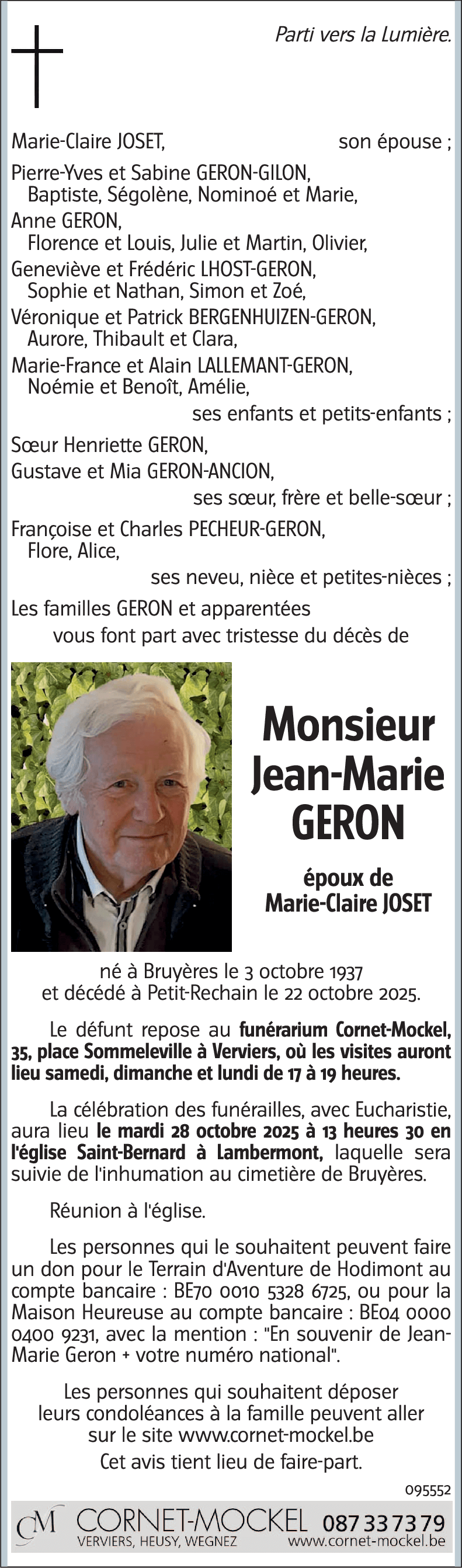Jean-Marie GERON