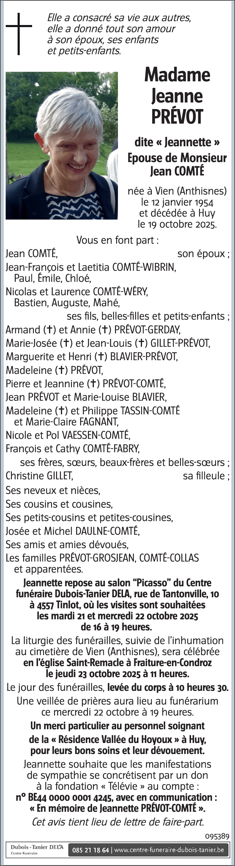 Jeanne PRÉVOT